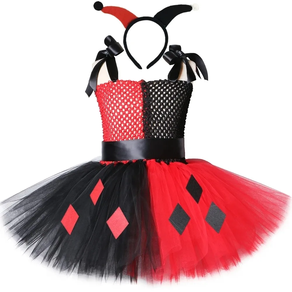 Specjalne okazje Harley Joker Tutu Dress for Girl