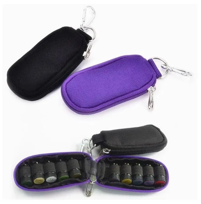 10-Bottle Essential Oil Case Protects for 2-3ml Rollers Essential Oils Bag Travel Carrying Storage bags for oil bottle Organizer