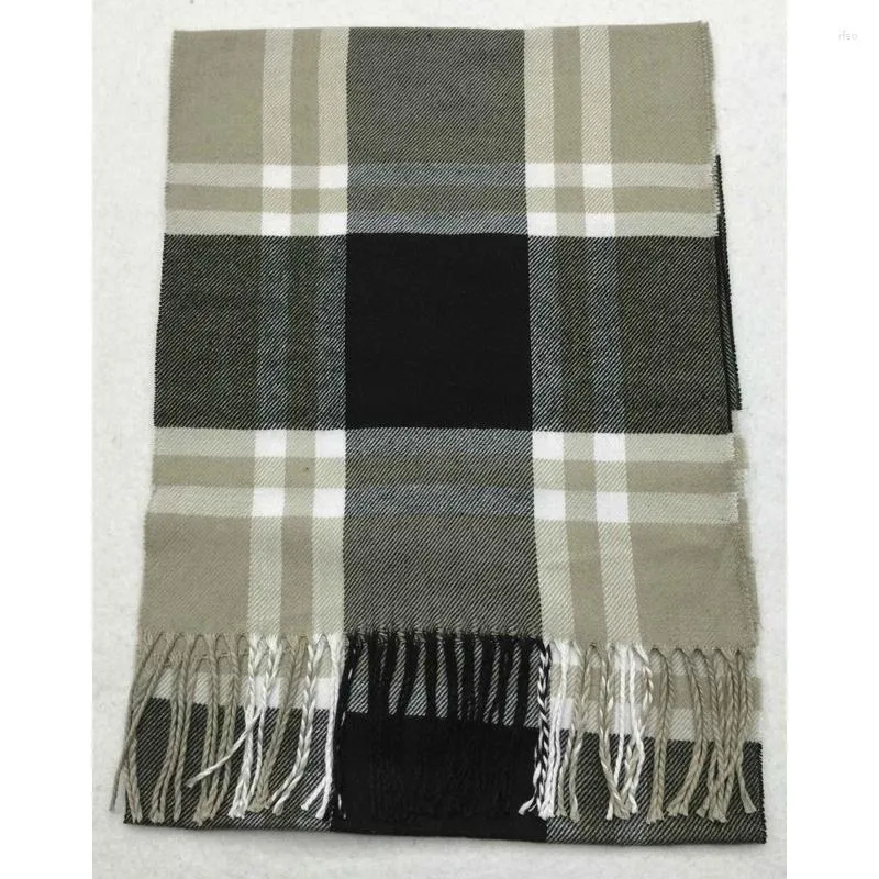 Sciarpe Moda primavera e inverno Cashmere-like High-End Business Leisure Warm Nappa Plaid Sciarpa Sciarpa Produttore Commercio all'ingrosso diretto