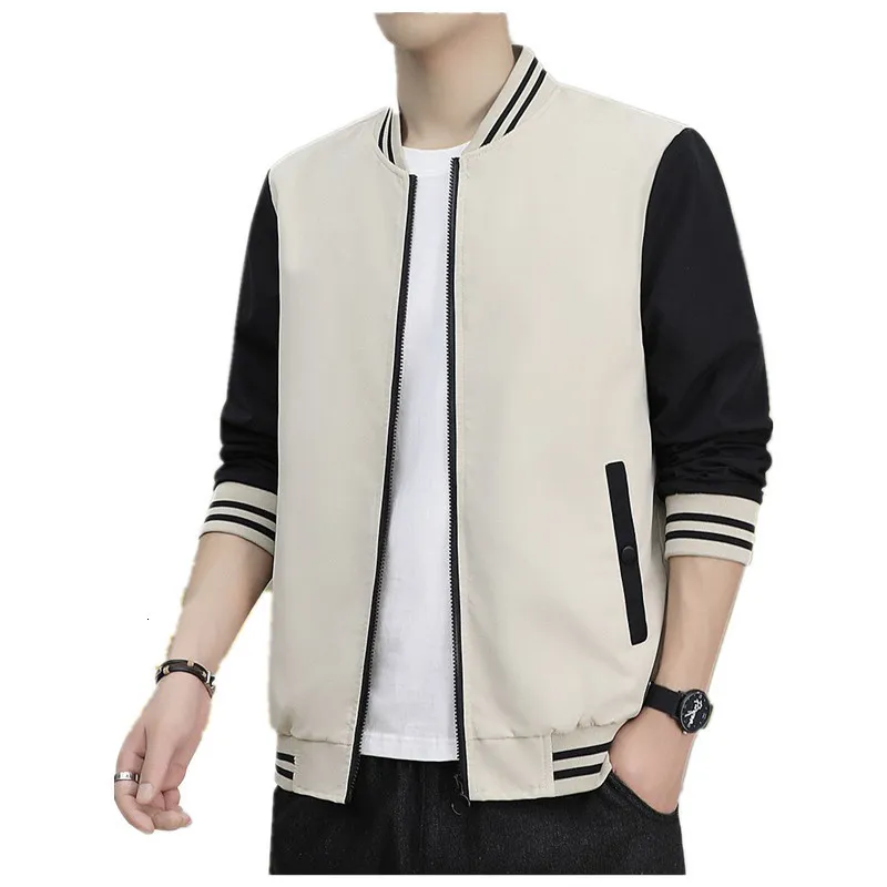 Vestes pour hommes Hommes Casual Sport Veste Baseball Manteau Slim Fit Unisexe Baseball Uniforme Bomber Hommes Veste Surdimensionné Bomber Veste Couple M-5XL 230810