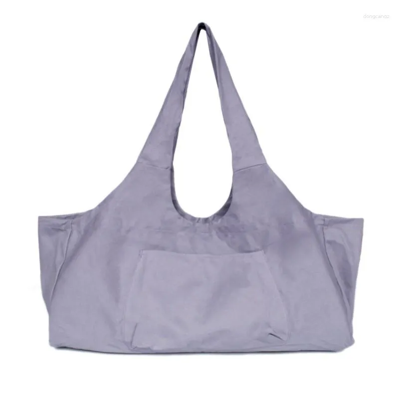 Extra Large Yoga Mat Bag With Open Pocket And Inner Zipper