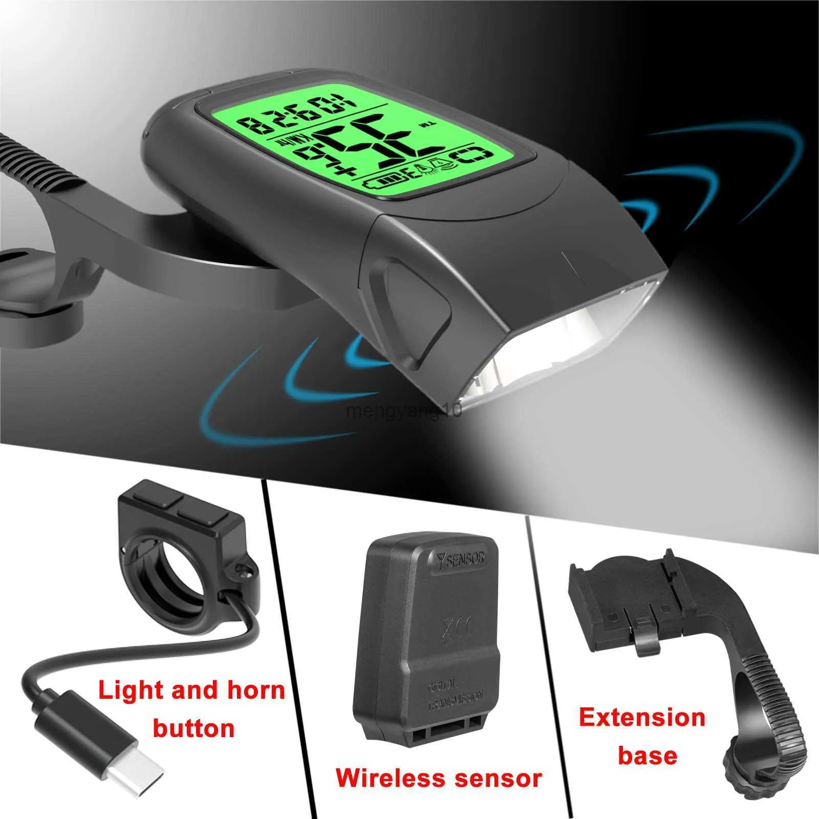 DHgate.com:Upgraded3-in-1 Multifunctional Bike Light with Wireless ...