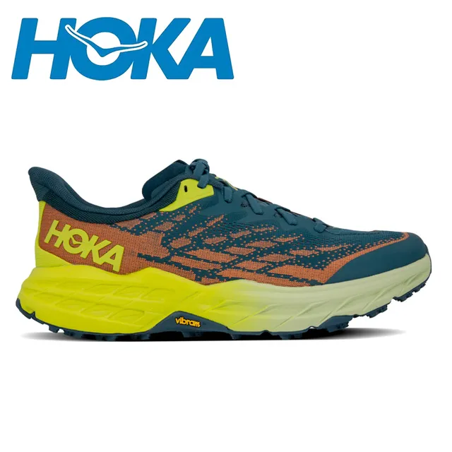 Dress Shoes HOKA Men Trail Running Shoes SPEEDGOAT 5 All Terrain Off-road Trekking Shoes Ultra-light Anti-skid Outdoor Road Sneakers Male 230809