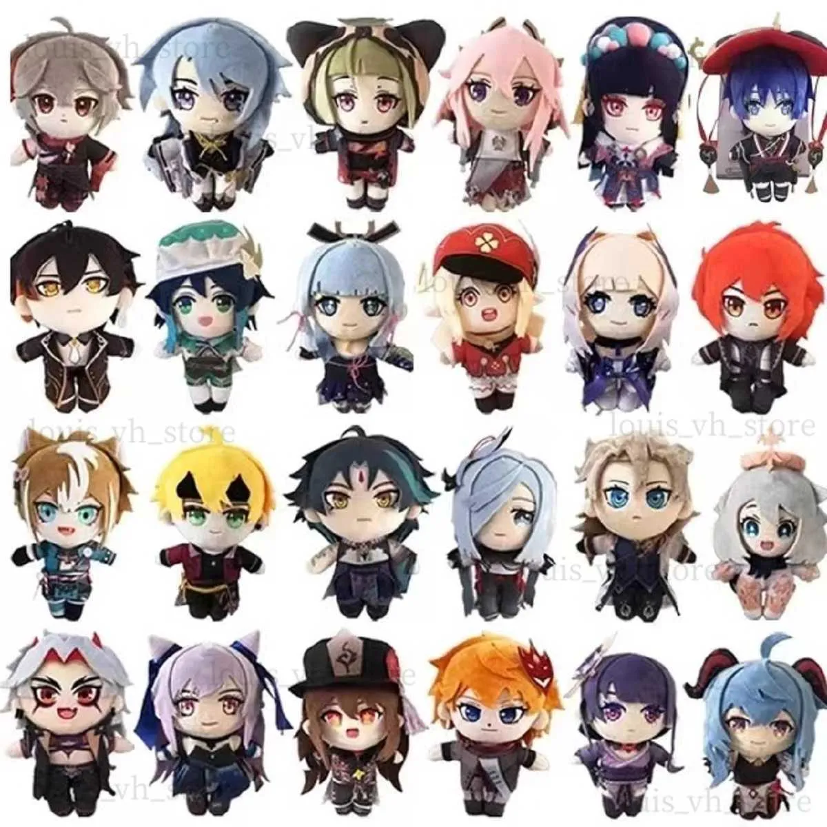 Genshin Impact Plush Doll Kaveh Venti Kazuha Albedo Tighnari Xiao Wanderer Shenhe Game Anime Plushie Polvere Giocattoli INFIGLIO KIDS T230810