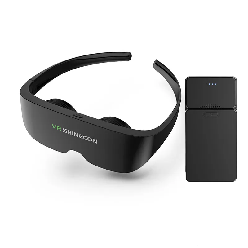 VR 안경 VR 안경 올인원 시스템 Shinecon SC-A108 파노라마 헤드 장착 몰입 형 시각적 경험 IMAX 대형 스크린 스마트 230809