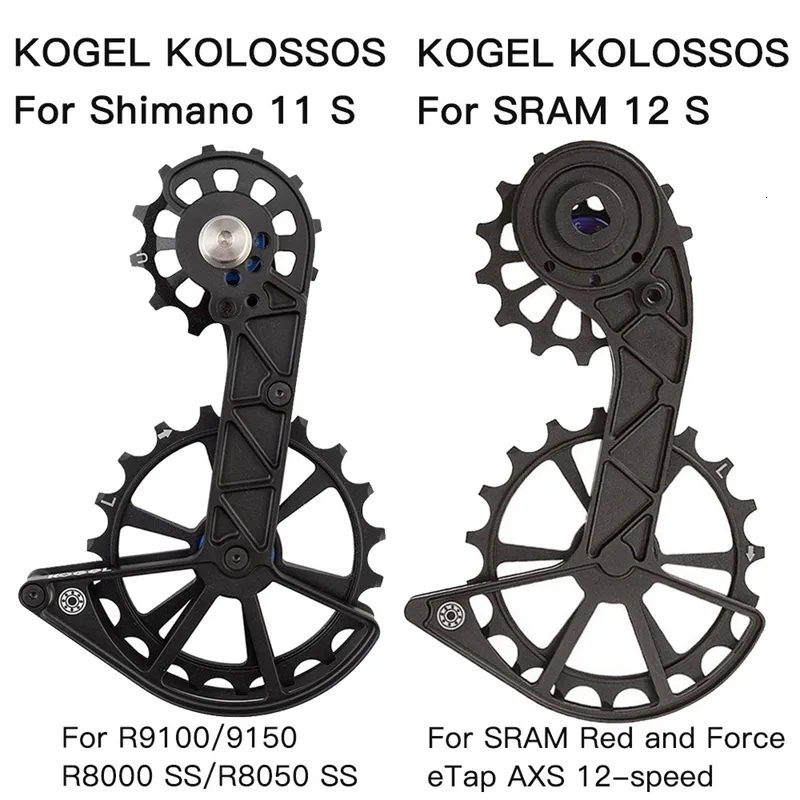 Bike Derailleurs Kogel Kolossos Derailleur Pulley Wheel Oversized Bearing 82g for R9100 R8000 11s Sram Red Force eTap AXS 12 speed 230816