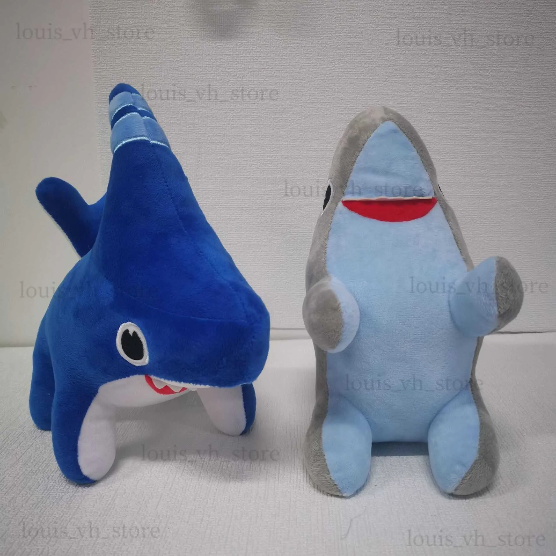 2st Sharkdog Plush Shark Dog Toy Sharkdog Toy Shark Dog Plush Soft Toy fylld dockkudde T230810