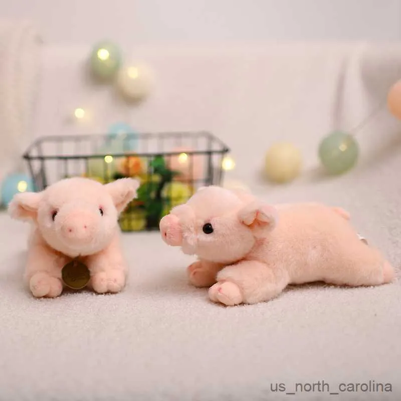 ぬいぐるみのぬいぐるみ20cm豚のぬいぐるみ人形シミュレーション軟体動物ぬいぐるみ動物の赤ちゃんの部屋の装飾子供クリスマスギフトR230810