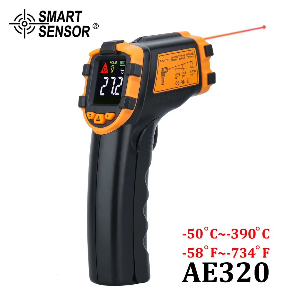 Temperature Instruments Digital Infrared Thermometer Non-Contact Laser Termometer IR LCD Display Temperature Instruments 230809