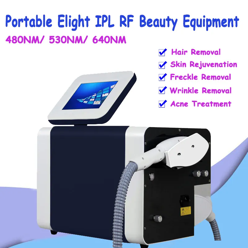 Professional Laser Skin Rejuvenation Machine Freckle Removal Elight OPT IPL Laser Permanent Remove Hair Beauty Equipment