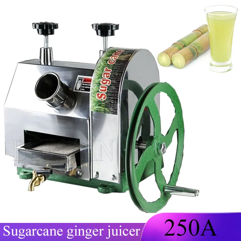 Stainless Steel Commercial Desktop Sugar Cane Juicer And Lump Crusher