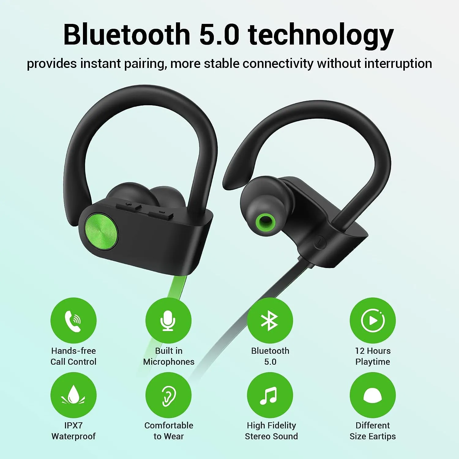 AURICULARES IN-EAR TWS JS18 BLUETOOTH RUNNING DEPORTIVOS