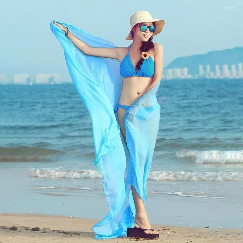 Schals Bikini Cover Reise Pograph Kleid Zubehör Sonnencreme Schal koreanischen Stil Schal weibliche Wraps Sommer groß