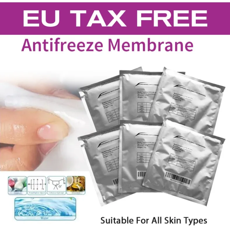 Tillbehörsdelar Antifrome Membran Anti Freeze Film Freezing Membran för Pad Storlek 28x28cm 34x42cm 27x30cm