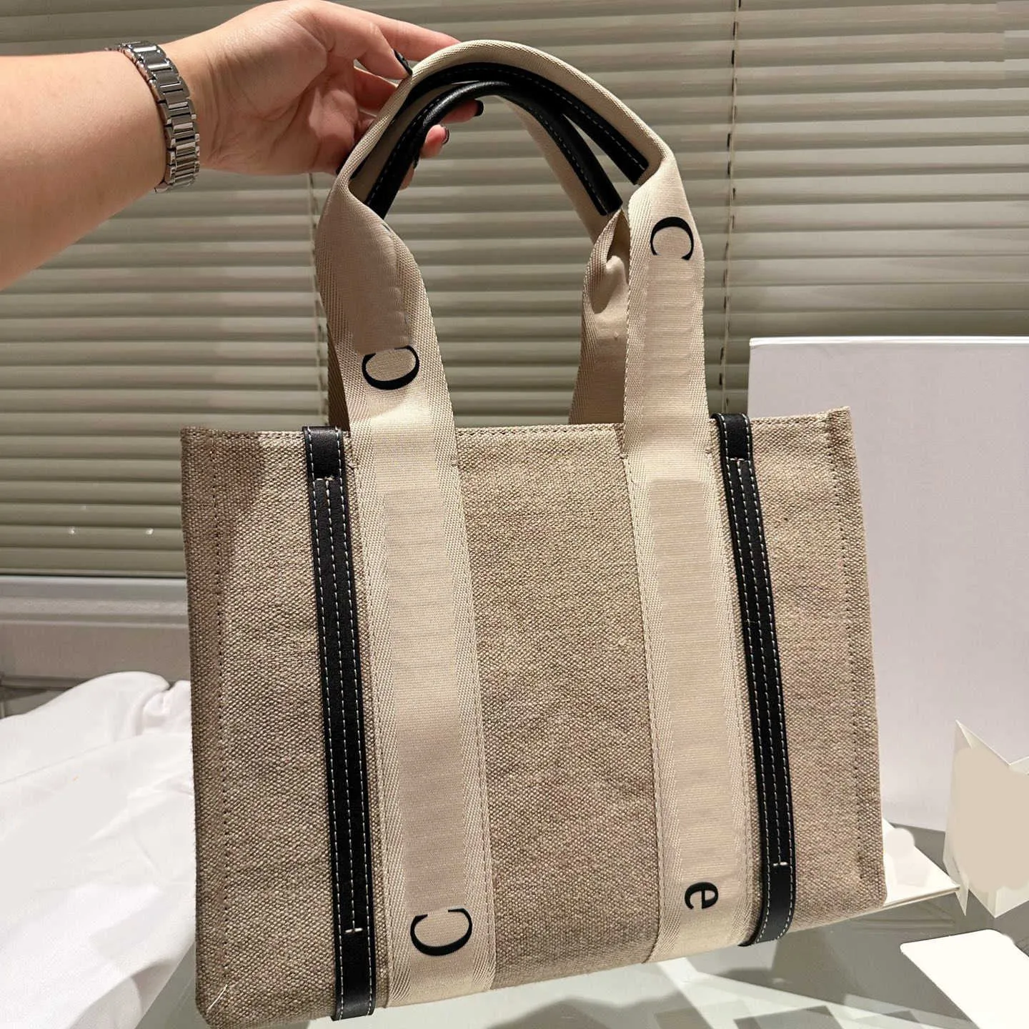 mirror quality canvas handbags Women's designer luxurys handBag Large Capacity Briefcase Large tote Bag unisex shopper 230615