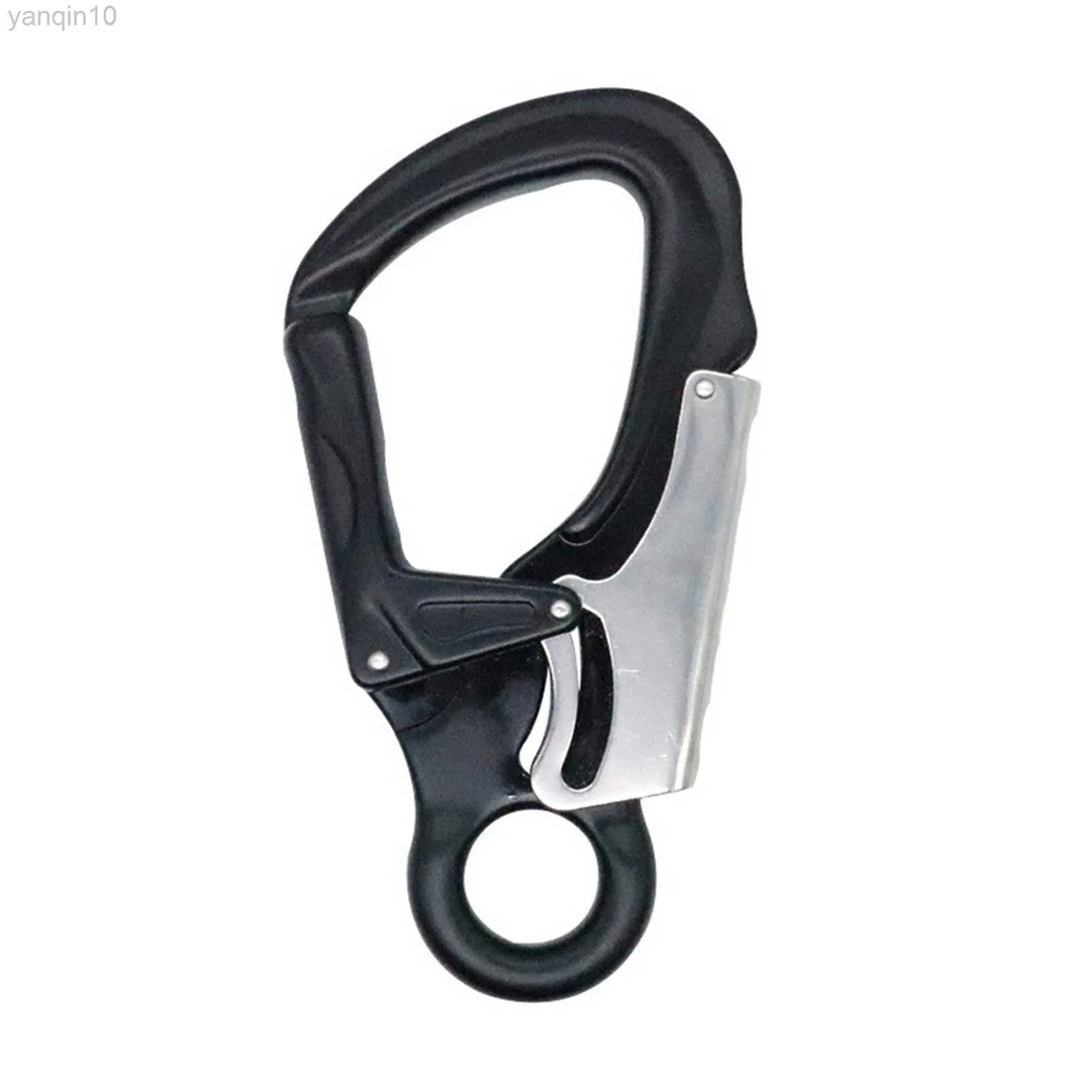 Rock Protection Outdoor Aviation Aluminum Mountaineering Buckle Main Lock Outdoor Climbing Anchor Rope Lock High Altitude Work Safety Buckle HKD230810