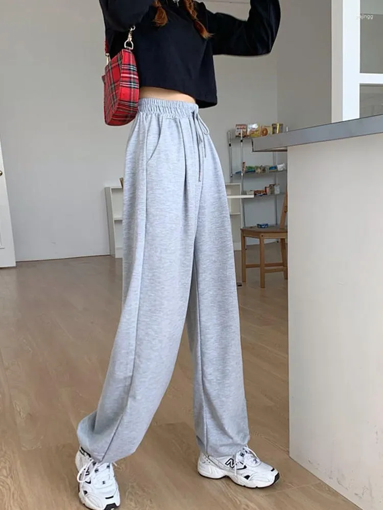 Gray Sweatpants For Women Autumn 2023 Baggy Fashion Sports Balck Grey Trousers Women For Streetwear And Joggers From Jiejingg 13.32 DHgate.Com