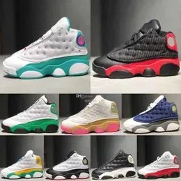13s kids Shoes 13 Basketball Children Sneakers Boys Girls Running Shoe Youth Toddlers Playoffs Bred Sport Trainers Got Game Big Kid Runner A