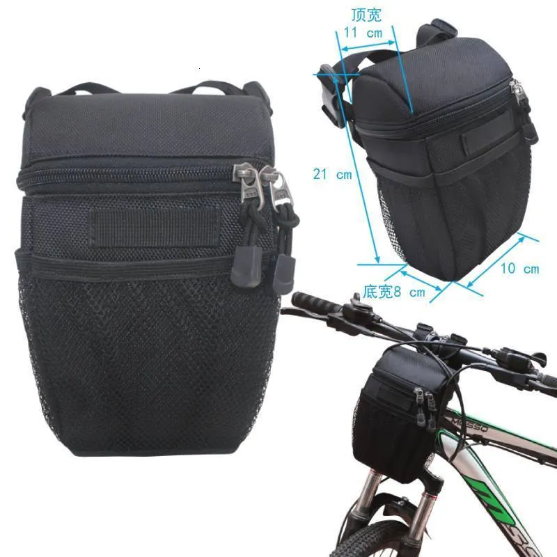 Panniers Bags Front Hanging Bag Mountain Bike Bicycle Storage Riding Faucet Kit 230811