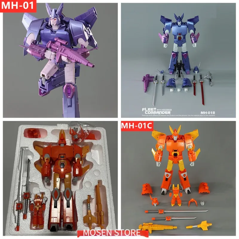 Transformation Toys Robots Transformation Cyclonus Hurricane KO FT-29 Action Figure MHZ Toys MH-01 MH01 MH-01B MH01B MH-01C MH01C Robot Toy 230811