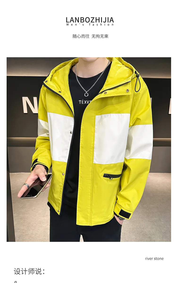 Spring and Autumn Casual Denim Jacket, Men's Top, Casual