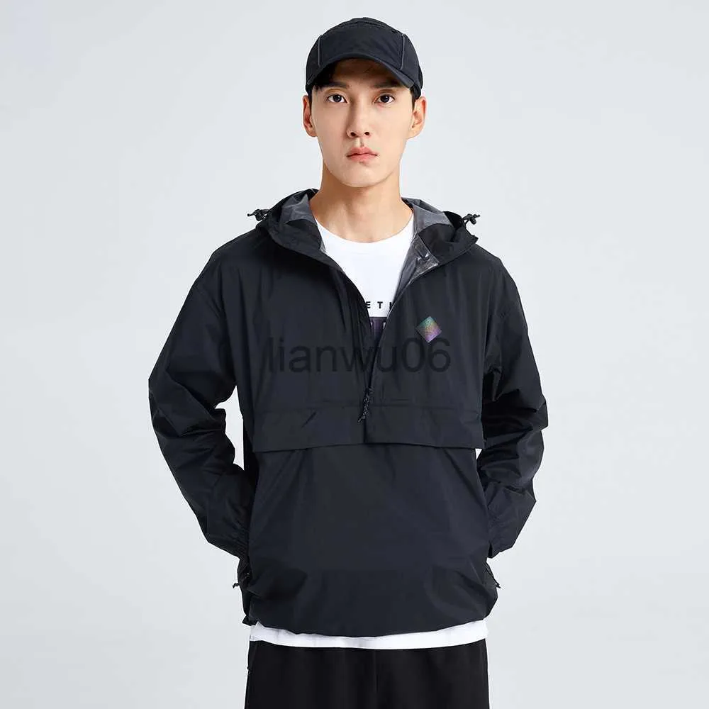 Men's lightweight top pullover jacket