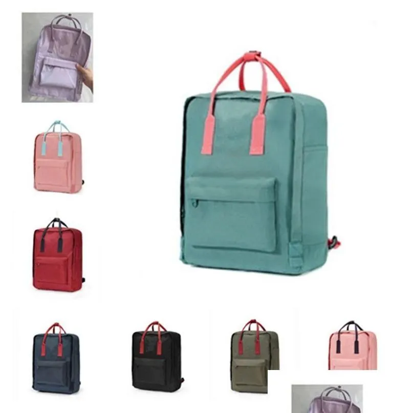 Sacs extérieurs 7l 16L 20L Arctic Classic Sac à dos Enfants et femmes Sac de conception de style Junior High School Toile imperméable Dhdqj suédois imperméable