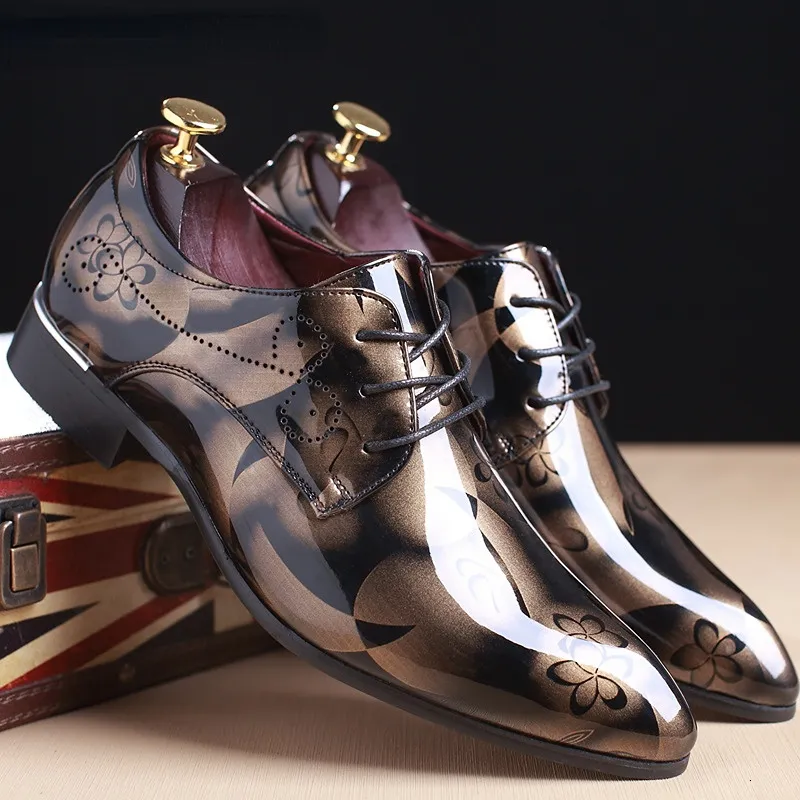 Men's floral shop formal shoes