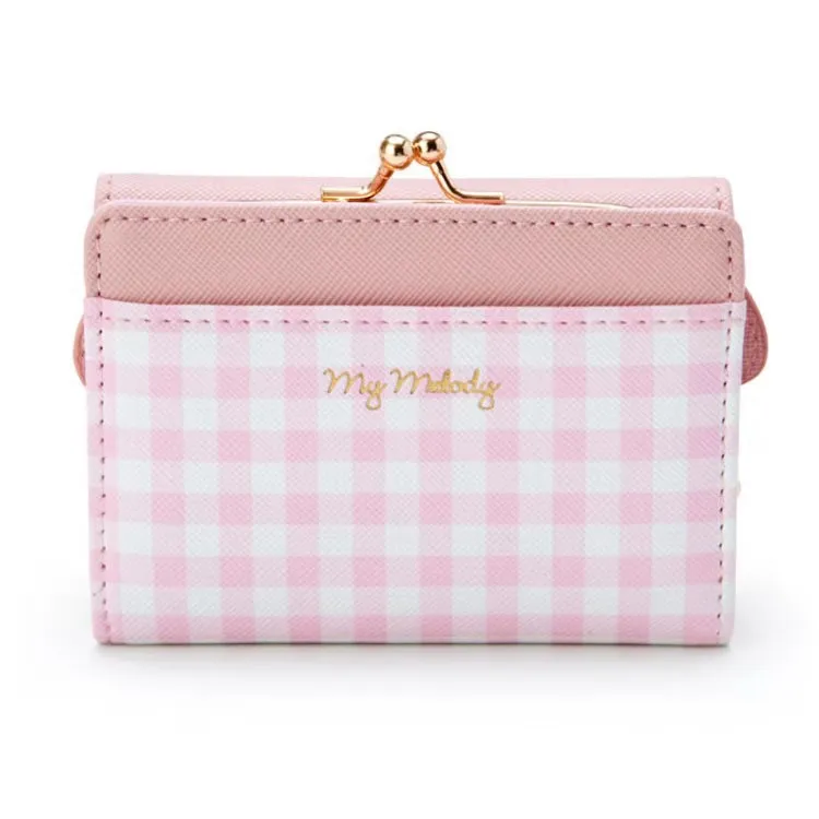 New Style Girls Cute Kuromi Wallet PU Coin Bag Casual Short Purse Mini ...