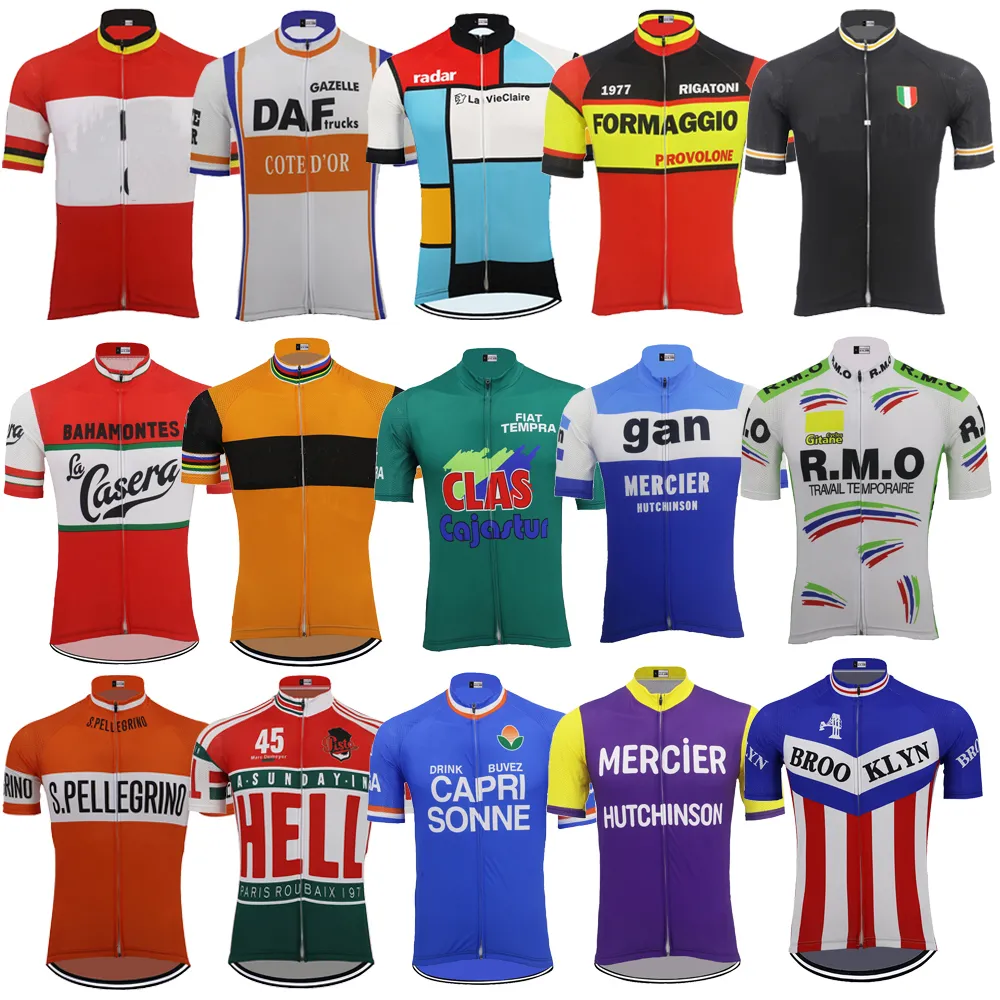 Camas de ciclismo Tops Men Men manga curta Ciclismo Jersey Ropa Ciclismo Bike Wear Jersey Roupas de ciclismo Maillot Outdoor Roupos de bicicleta 230811