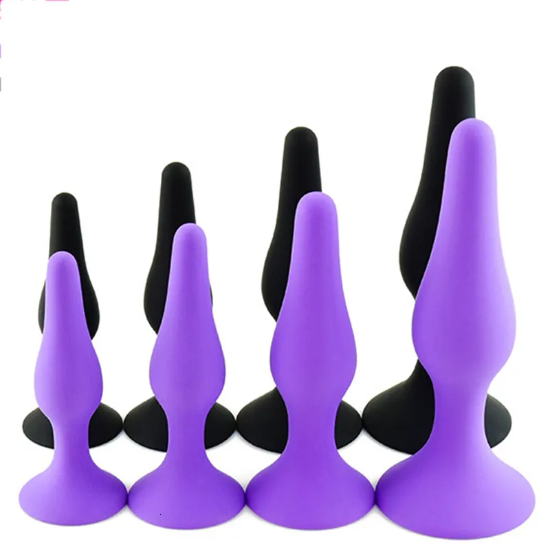 Anal toys smlxl silicone plug butt anus stimulation massage massage sexe pour femmes hommes gay dilator produits 230811