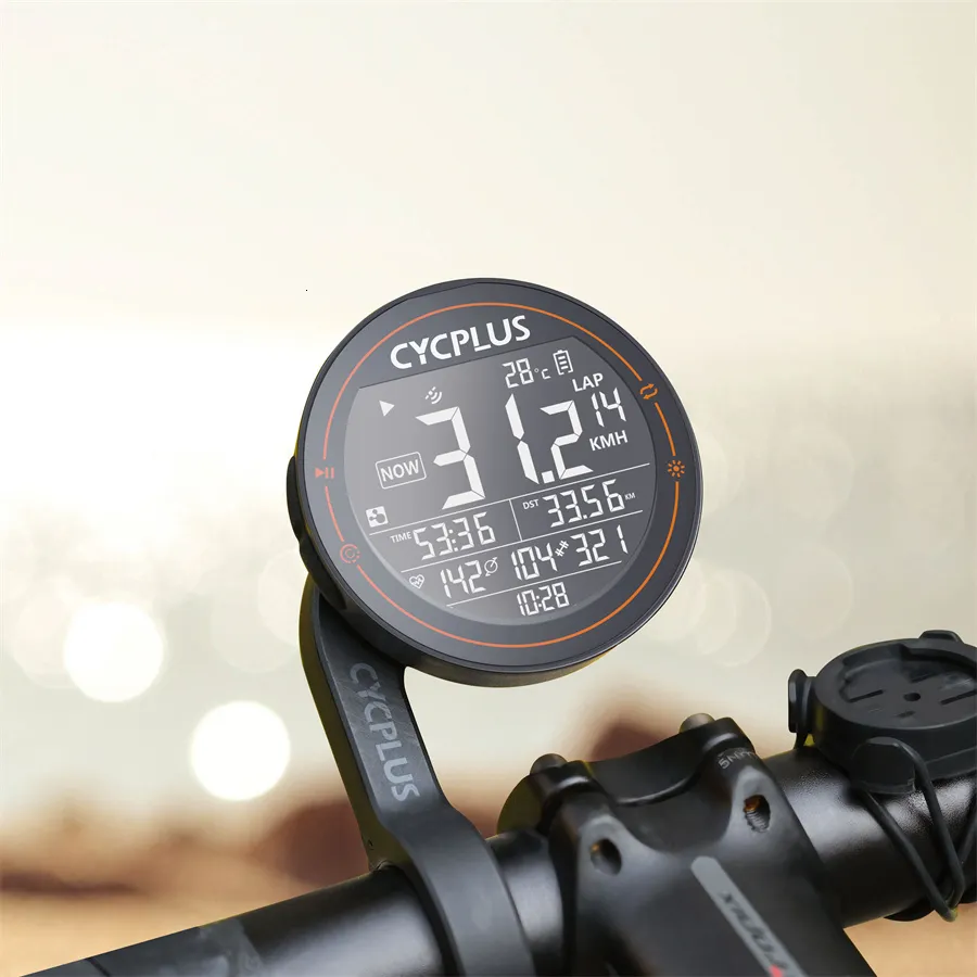 CYCPLUS M2 GPS Bike Computer: Wireless Cycling Speedometer & Odometer ...