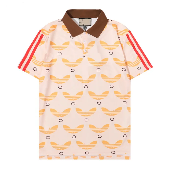 2 Nya mode London England Polos skjortor Mens Designers Polo Shirts High Street Brodery Printing T Shirt Men Summer Cotton Casual T-Shirts #57