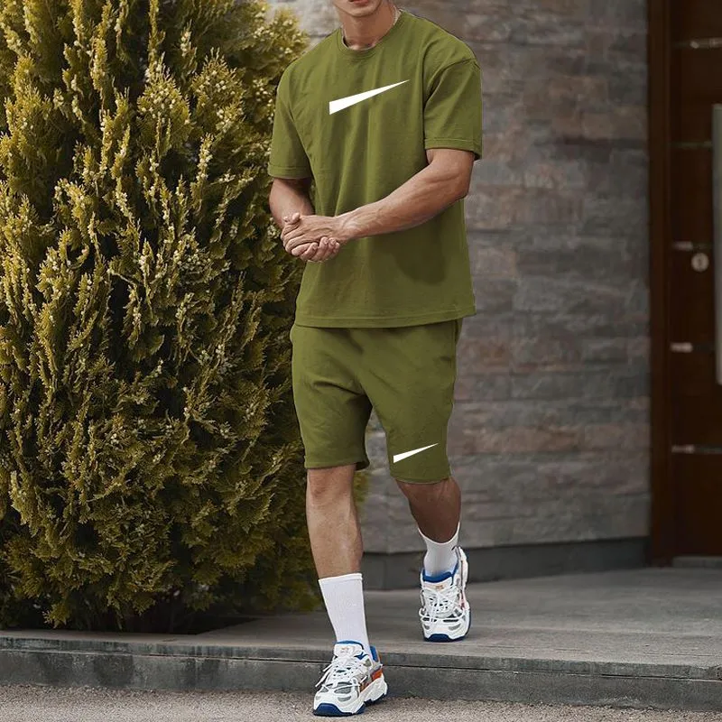 Mens sweatshirt and shorts set hot sale