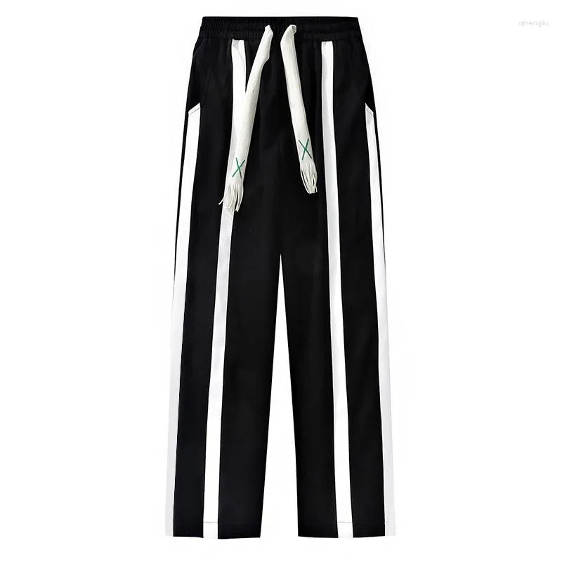 Pantalon masculin Vêtements masculins 2024 Tendance automne sportive Loose Side Strage Straitement pantalon pour les femmes