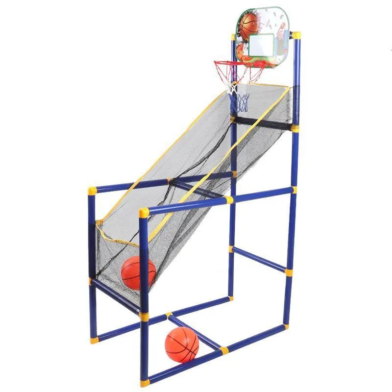 Balls Indoor Basketball Shooting Machine Sports Playset Hoop Arcade Game BrainTraining Toy For Children Kids Educational 230811