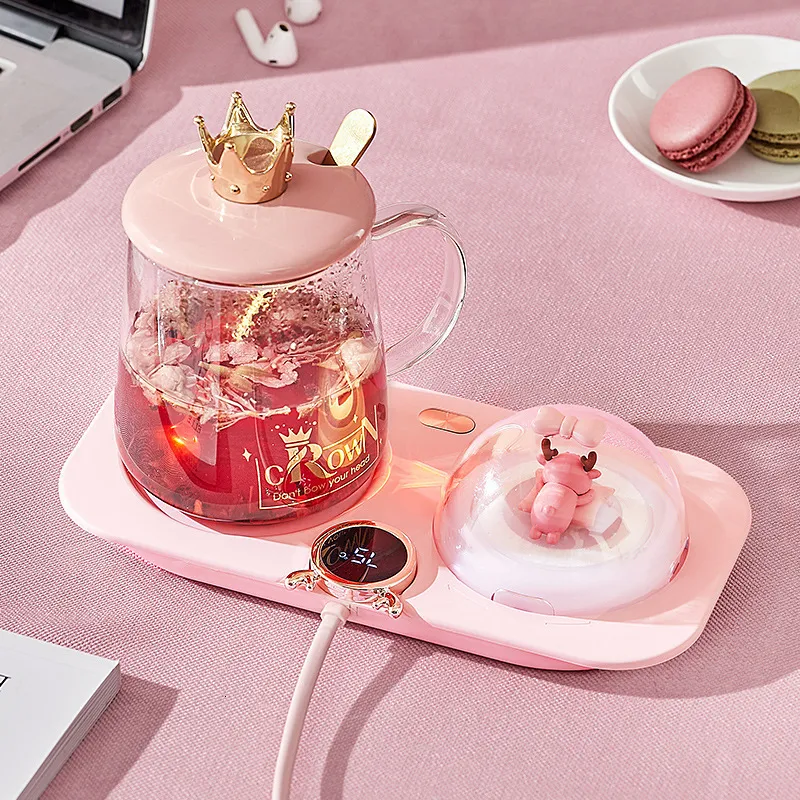 Electric Coffee Mug Warmer With Temperature Settings