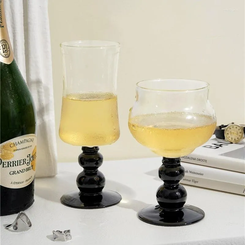 Wine Glasses Nordic INS Glass Water Cup Home Creative Tall High Borosilicate Temperature Resistant