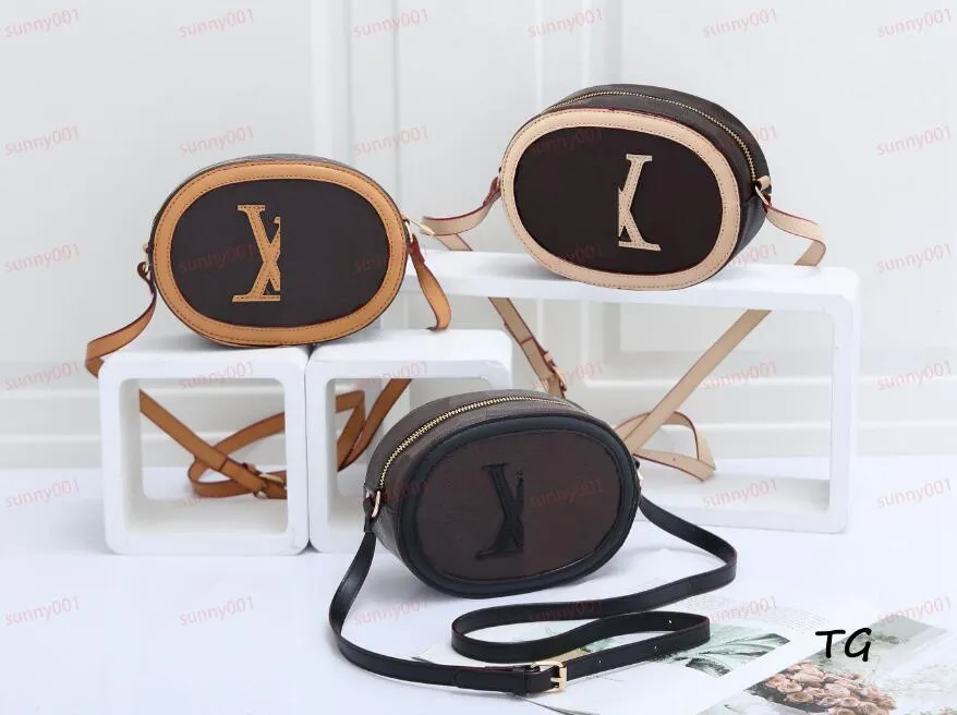 Drukowane luksusowe wszechstronne torebki na jedno ramion Nowe retro owalne torby z wysokiej jakości i minimalistyczną klasyczną torbą crossbody