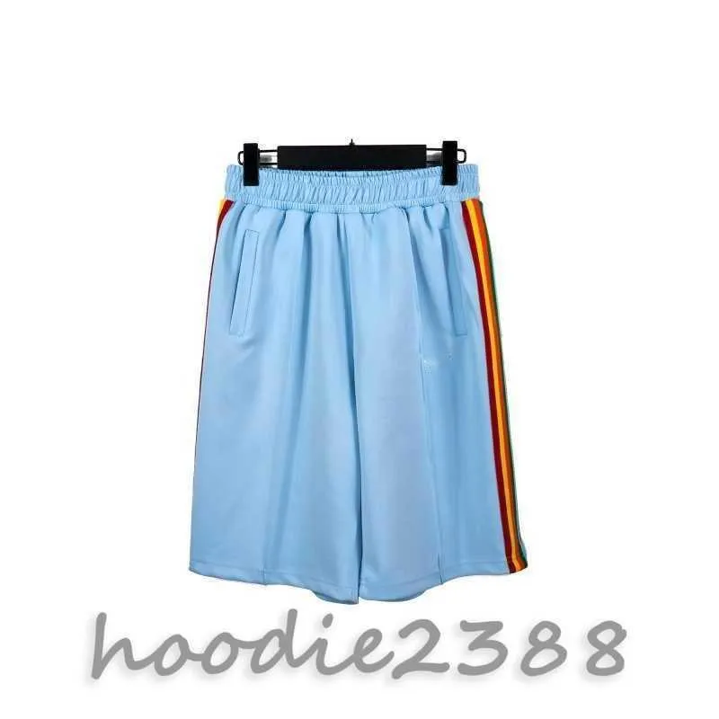 S-M-L-XL Tide Marke Pa Angel Color Side Weber Athleisure Designer Shorts, Regenbogenverkleidung, laufende heiße Hosen