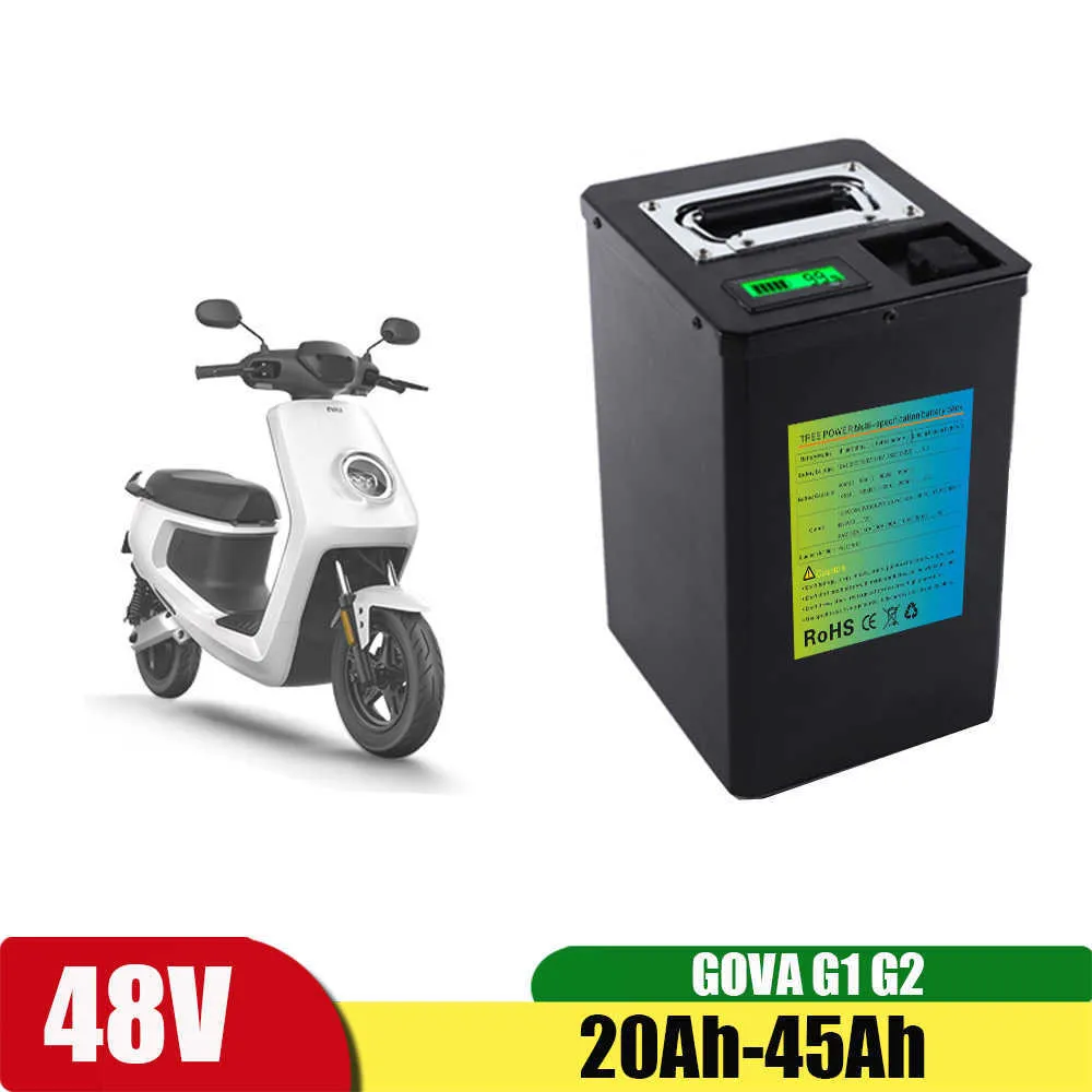 G1 G2 Electric Scooter Litium Battery F2 48V 20AH 25AH 30AH 35AH 40AH 45AH BATTERIA + 5A LARNARE