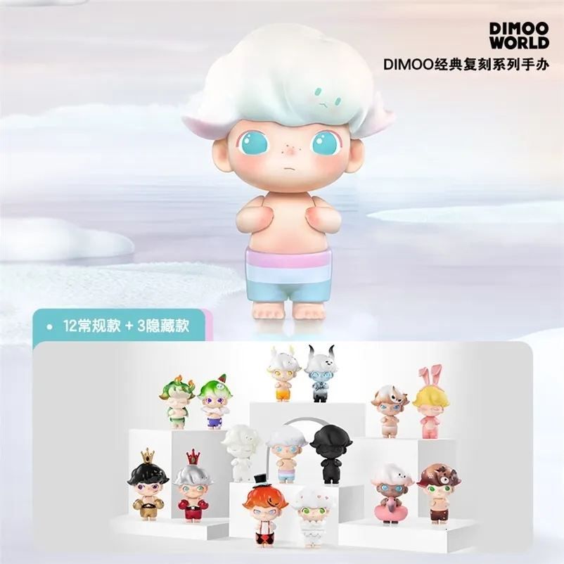 Transformation Toys Robots Dimoo Retro Series Box Popmart Action Figure ...