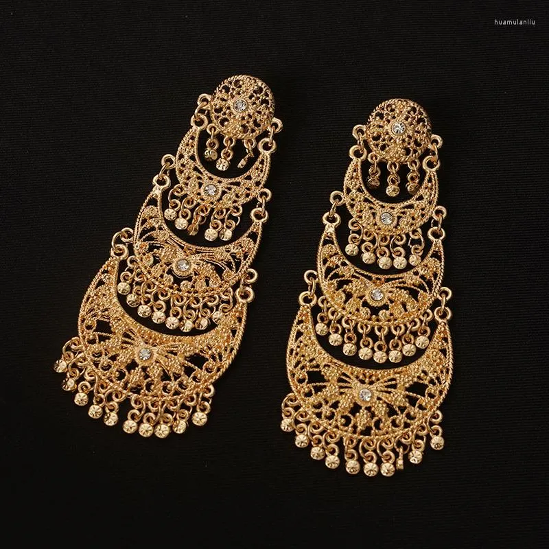 Gold Jhumka VFJ Bollywood, Tollywood Latest Design, Wedding and Party wear,  Bridal wear Gold Plated Screw