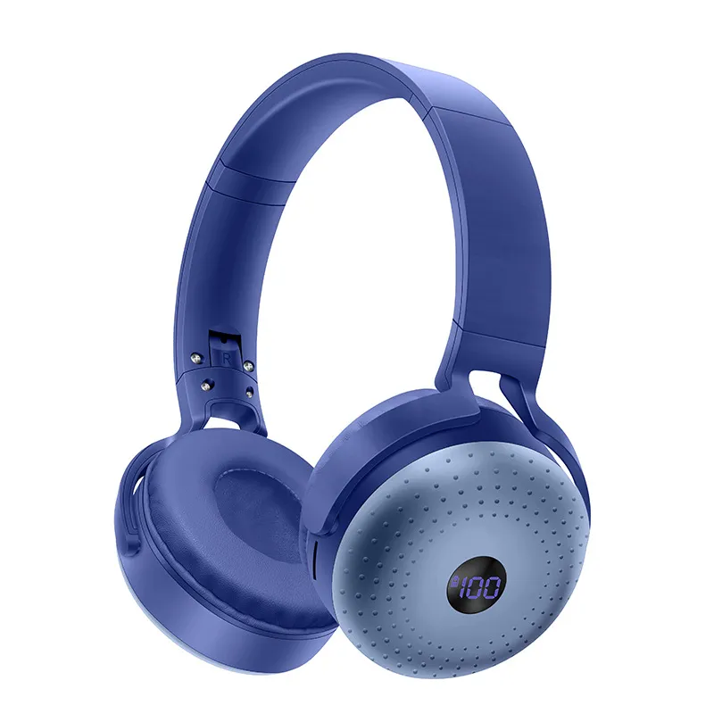 Wireless Bluetooth Headset Earphones Game Musik hörlurar med Power Bank Noise Refiling Mic 3D Space Sound -headset för iPhone Samsung 2DTZI
