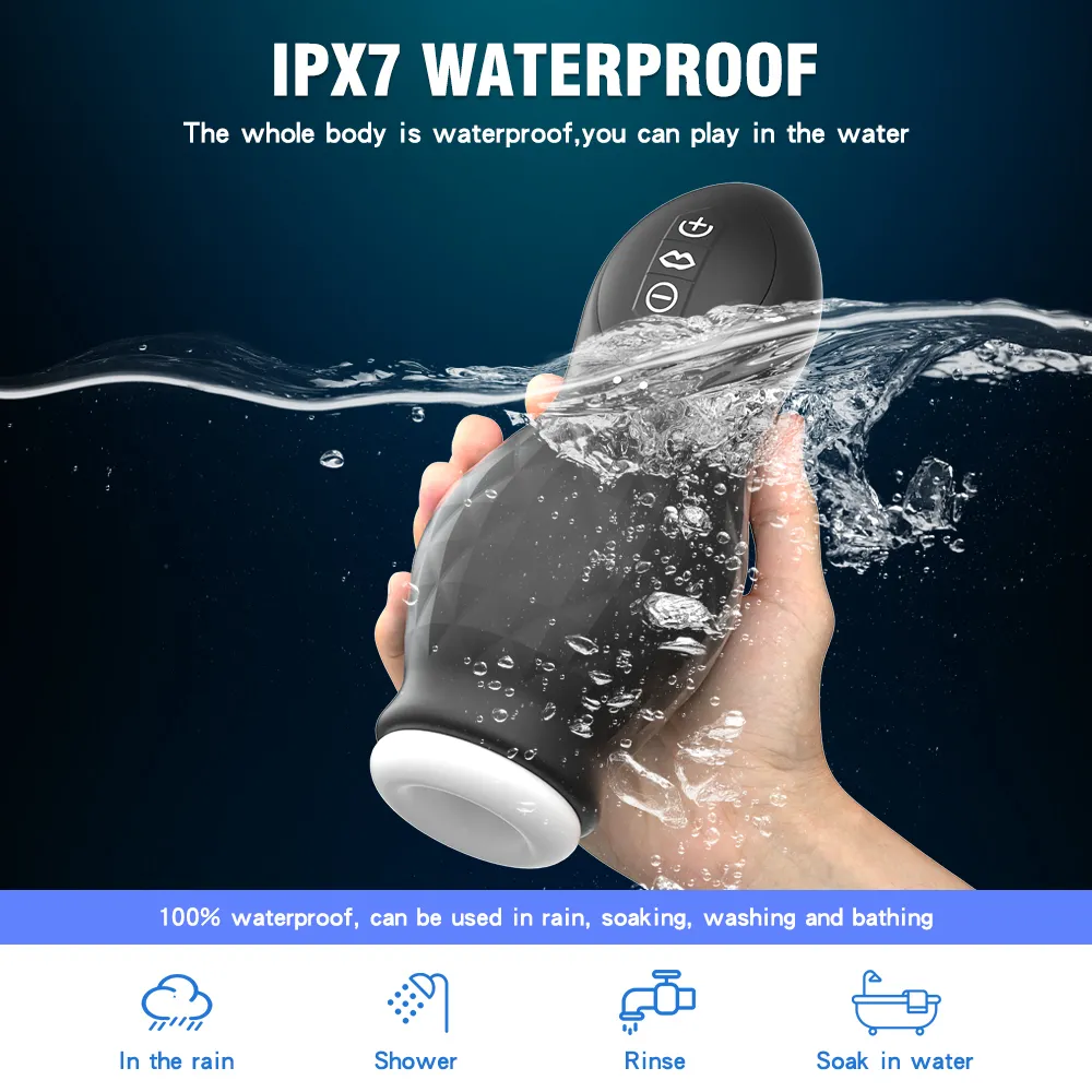 Masturbators Man Automatisch Zuigen Masturbatie Oraal l Vibrator Pijpen Zakkutje Masturbator Cup S_voghion.com