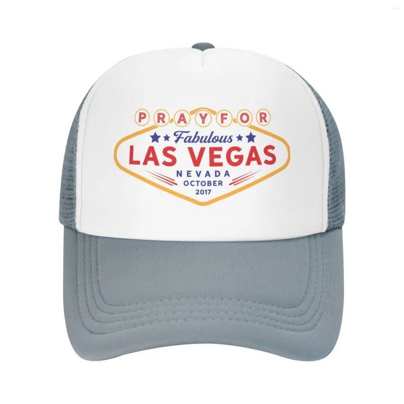 Balli per sfere pregare per Las Vegas Mesh Visor Men Cappello da baseball Cappello da donna Nevada 2023 Gas Ada ra Pr