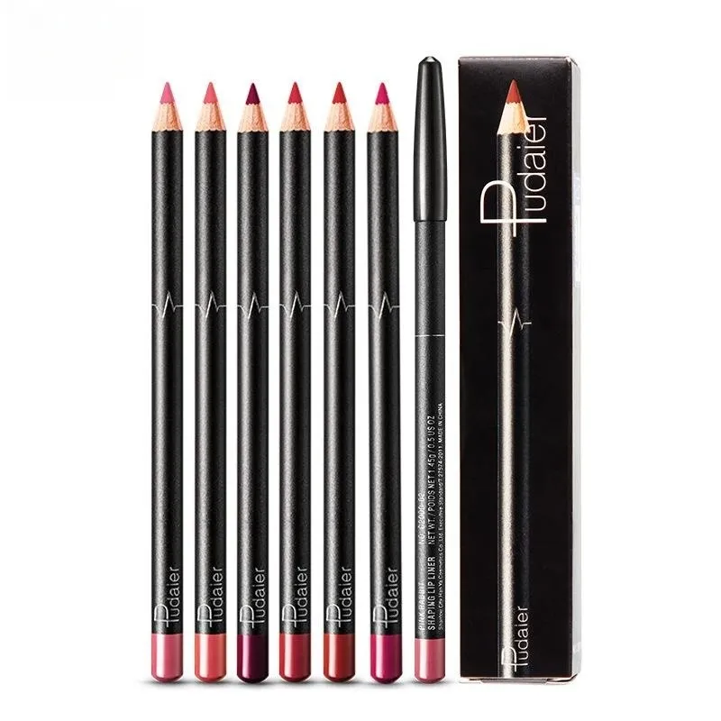 Lip makeup Lip liner matte set 36 colors Natural nude Lipliner Pencil Kit Long Lasting lipstick lip liner Nude Contour