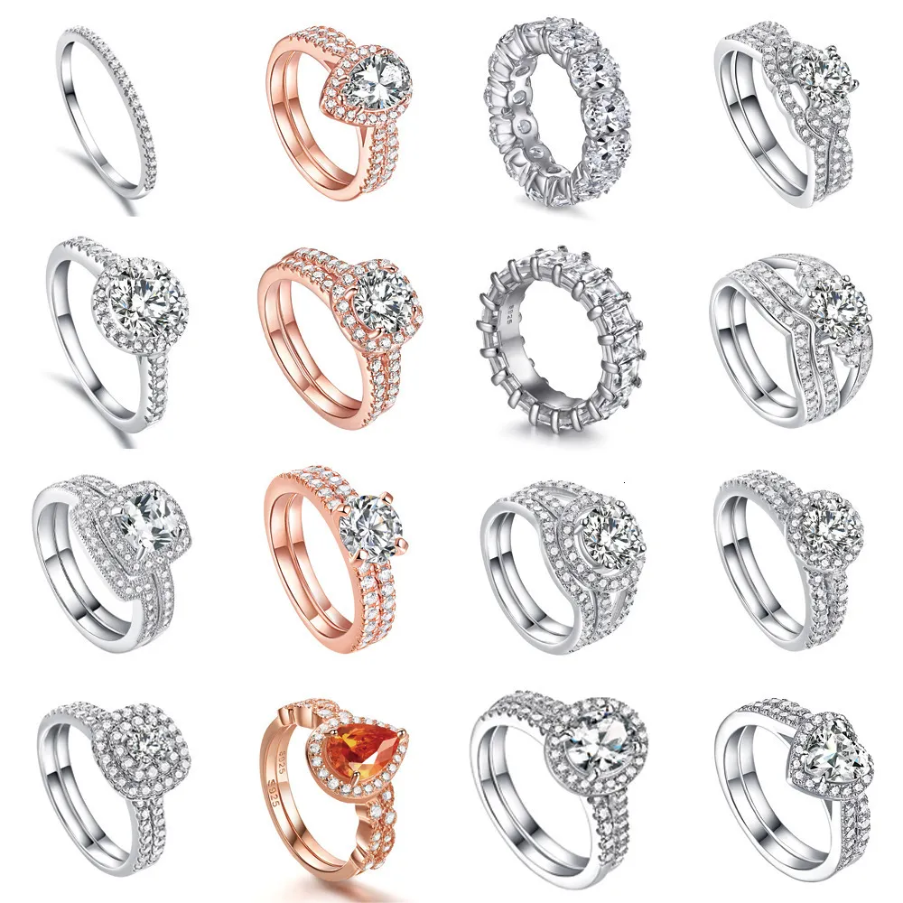 DHgate.com:Wedding Rings 925 Sterling Silver Ring