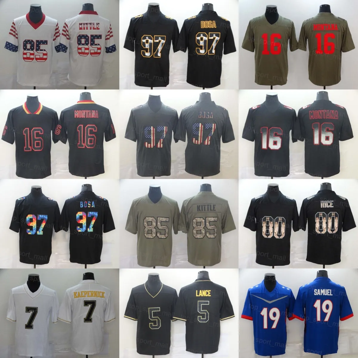 Nick bosa cheap jersey color rush