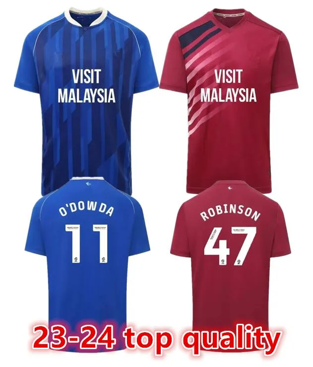 2023/24 Cardiff RALLS Kids Kit Soccer Jerseys PHILOGENEP RINOMHOTA